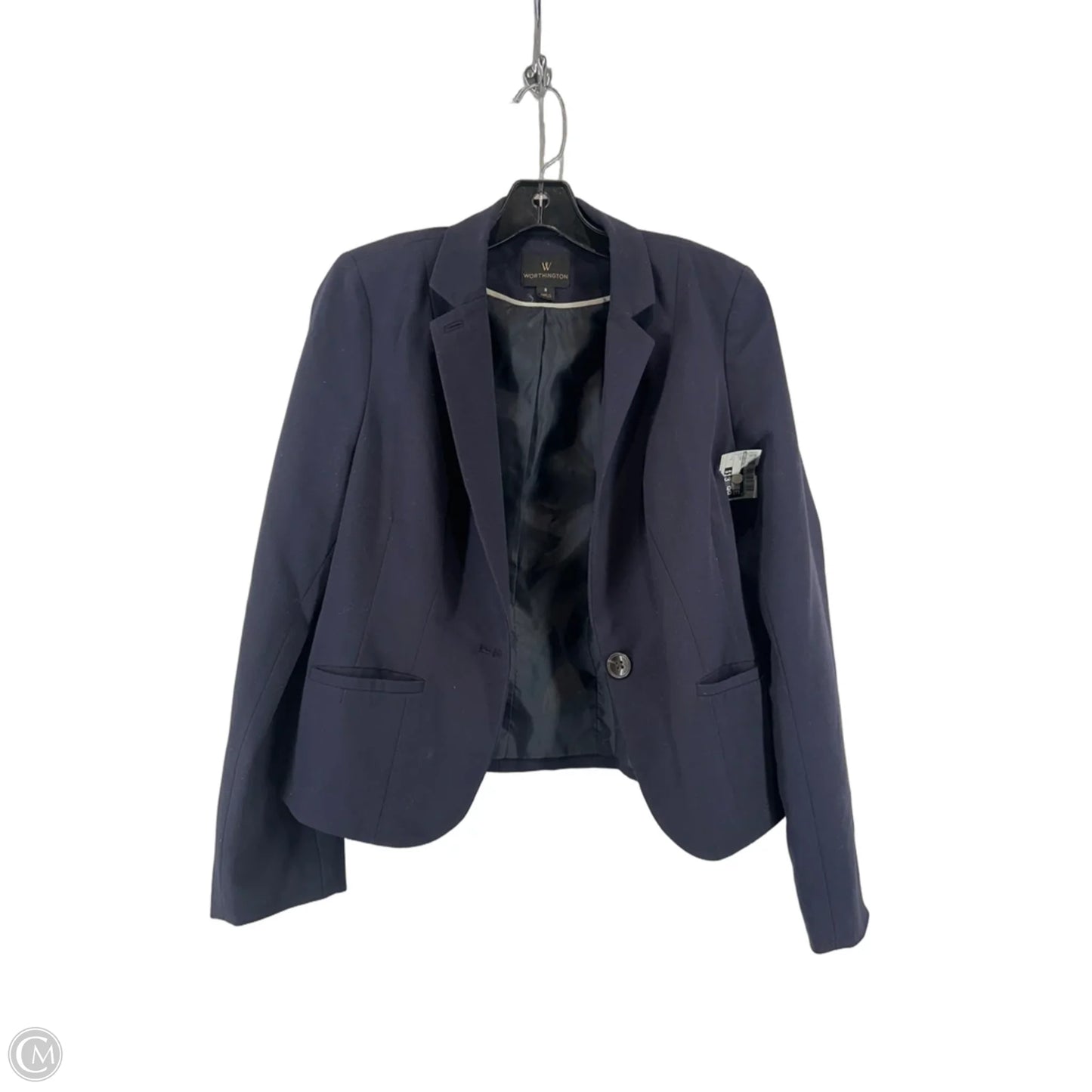 Blazer By Worthington In Navy, Size: S