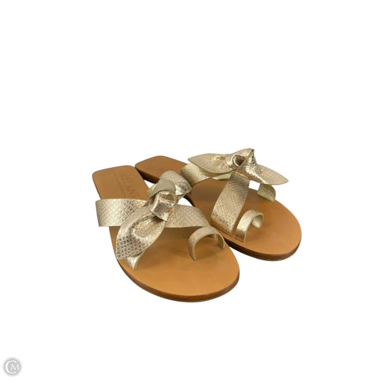 Sandals Flats By Antonio Melani In Gold, Size: 8
