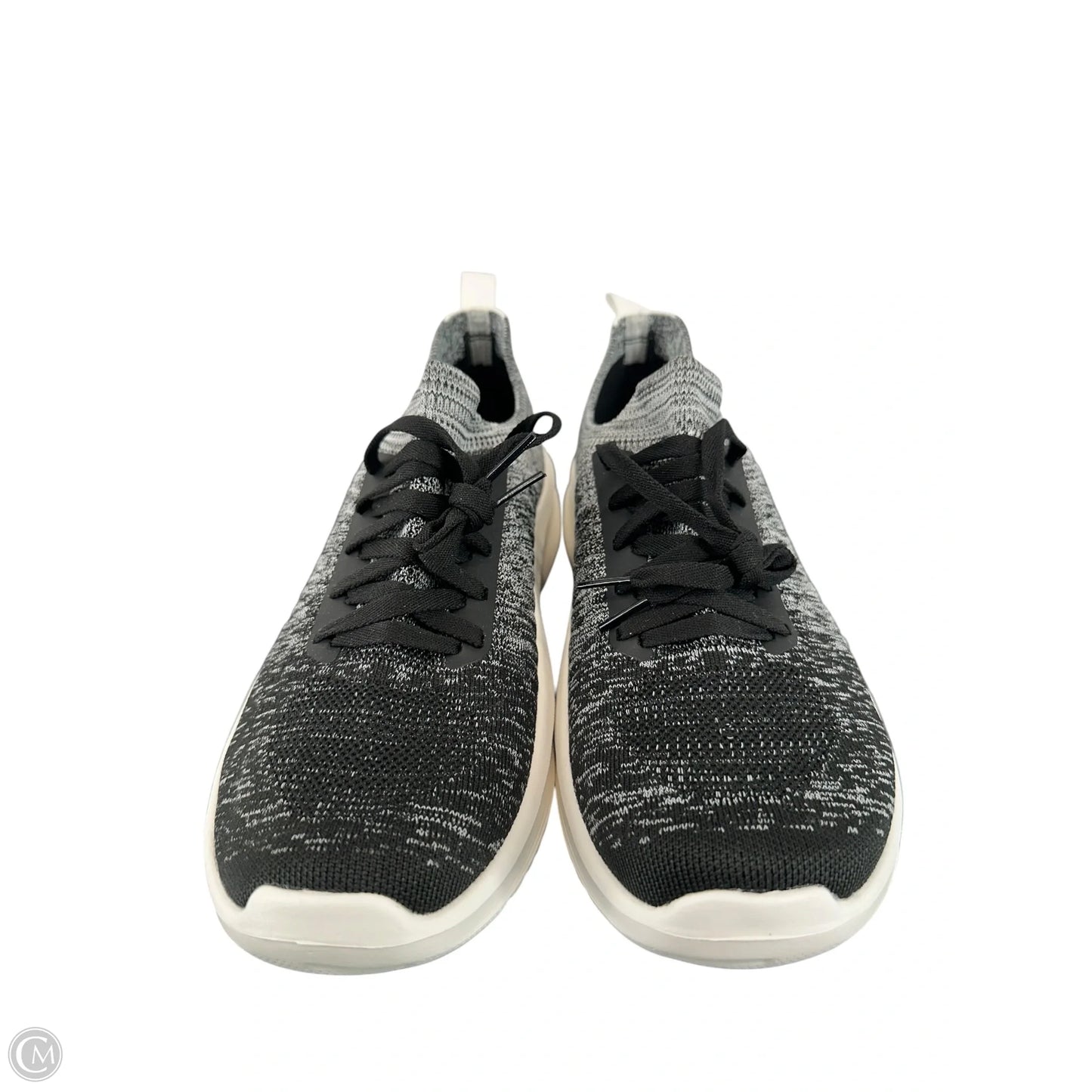 Shoes Athletic By Clarks In Black & White, Size: 10