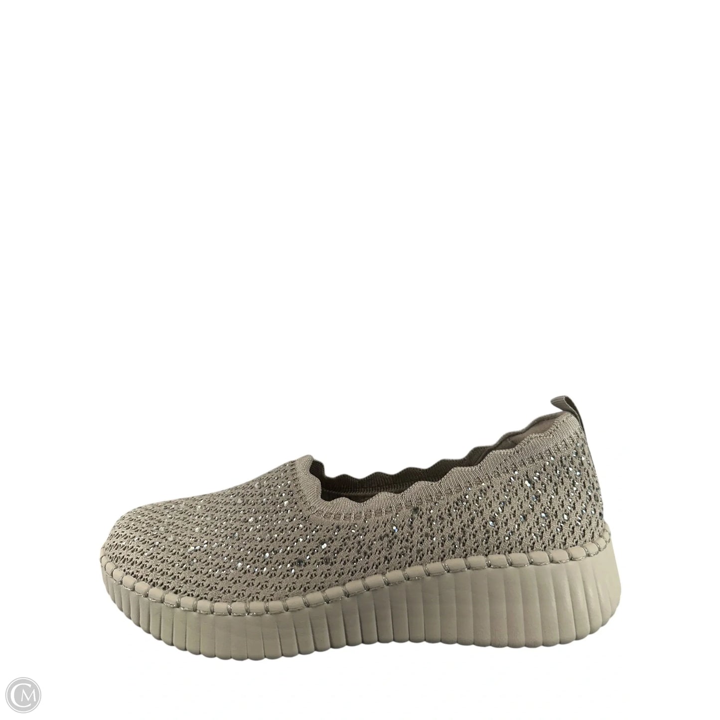 Shoes Athletic By Skechers In Tan, Size: 10