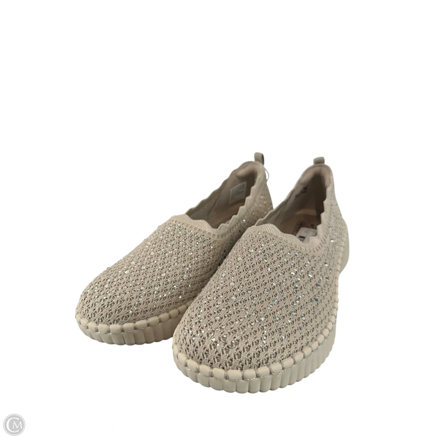 Shoes Athletic By Skechers In Tan, Size: 10
