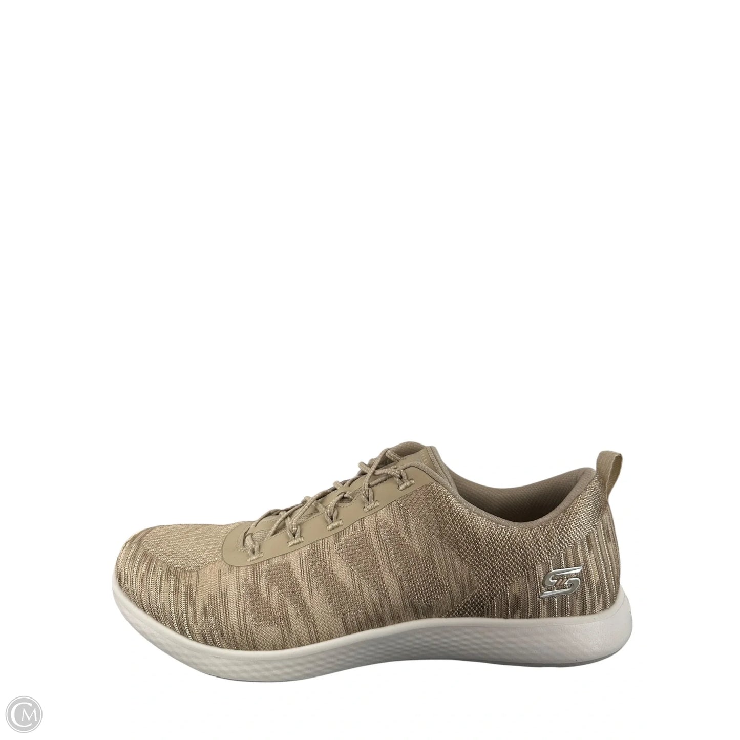 Shoes Sneakers By Skechers In Taupe, Size: 10