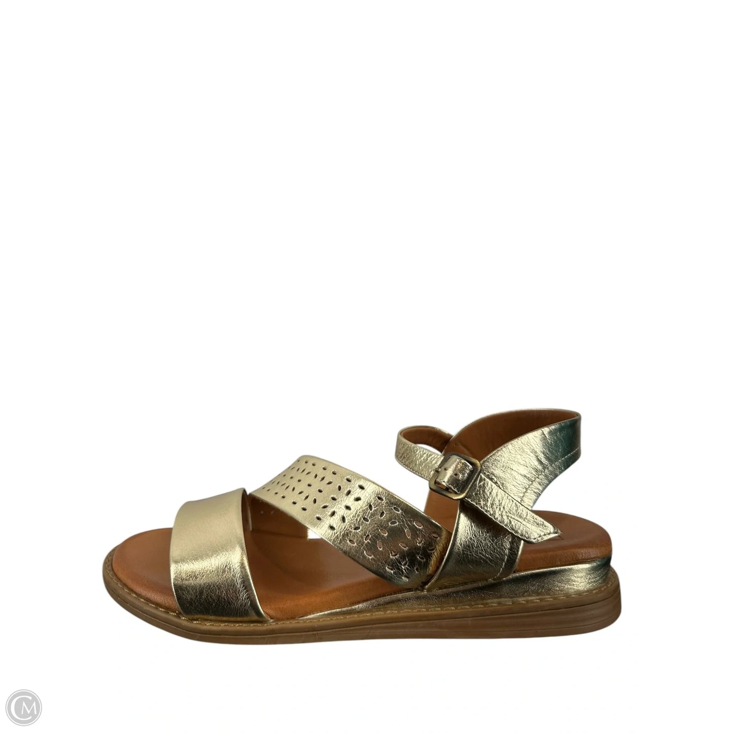 Sandals Flats By Miz Mooz In Gold, Size: 10