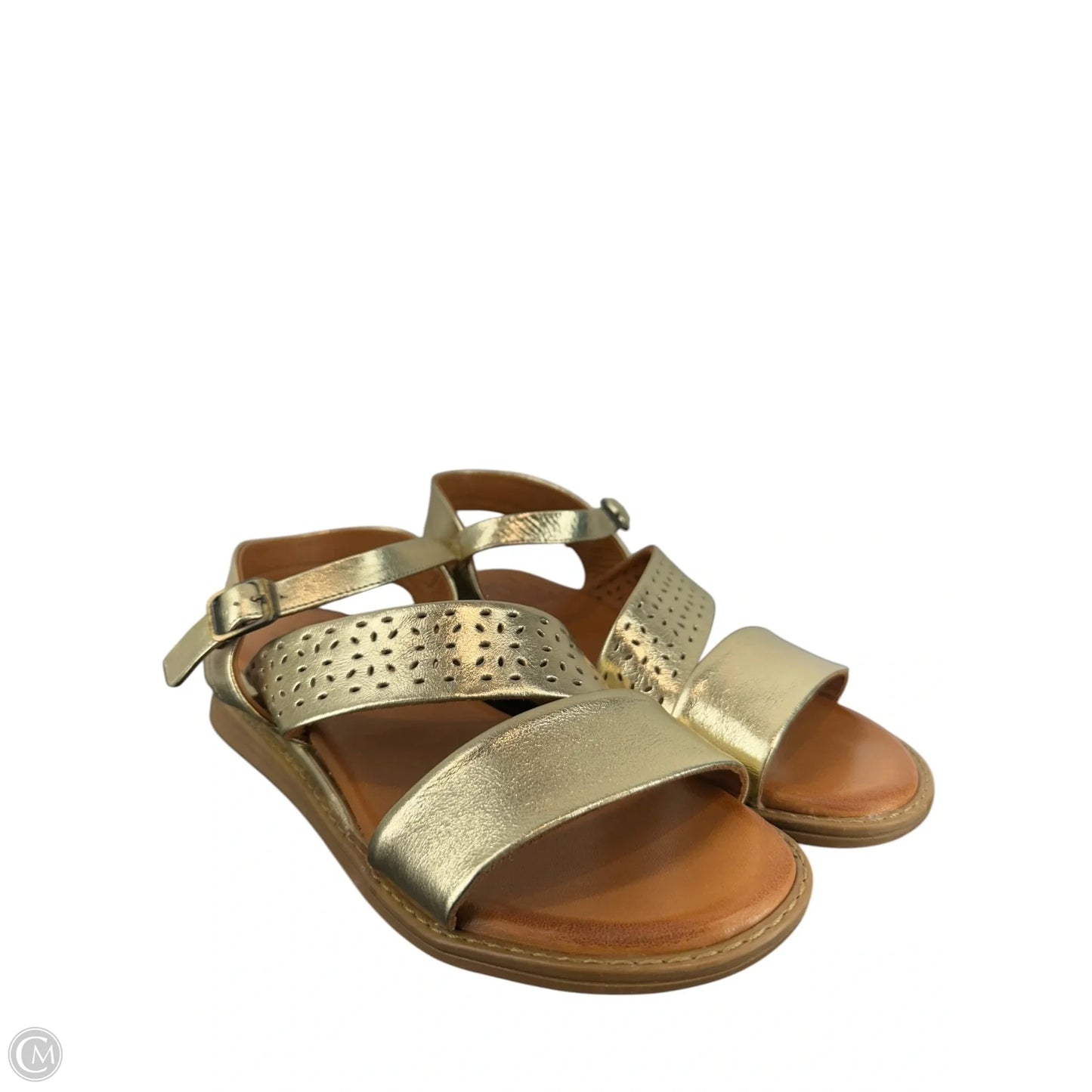Sandals Flats By Miz Mooz In Gold, Size: 10