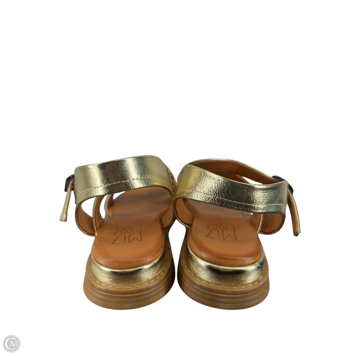 Sandals Flats By Miz Mooz In Gold, Size: 10