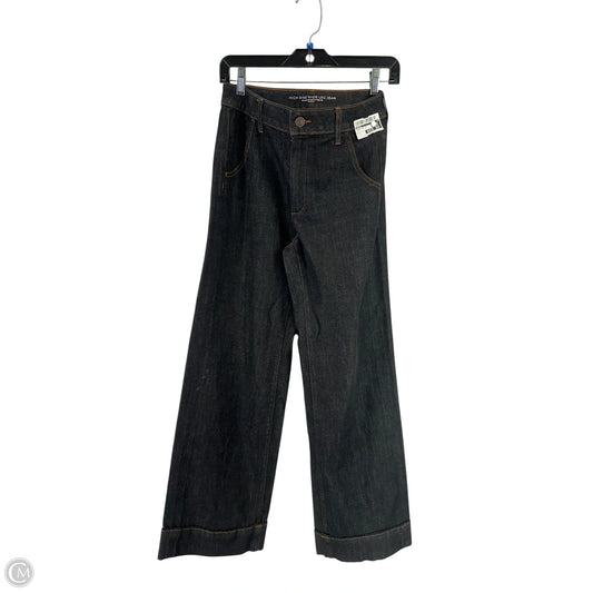 Jeans Wide Leg By Chicos In Black, Size: 2