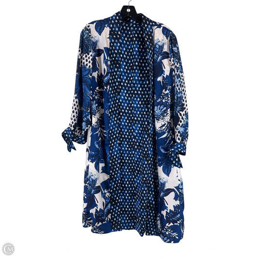 Kimono By Clothes Mentor In Blue