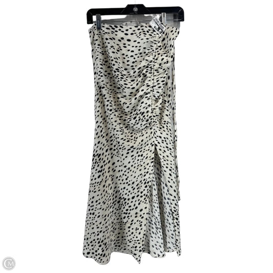 Skirt Maxi By Cider In Polkadot Pattern, Size: S