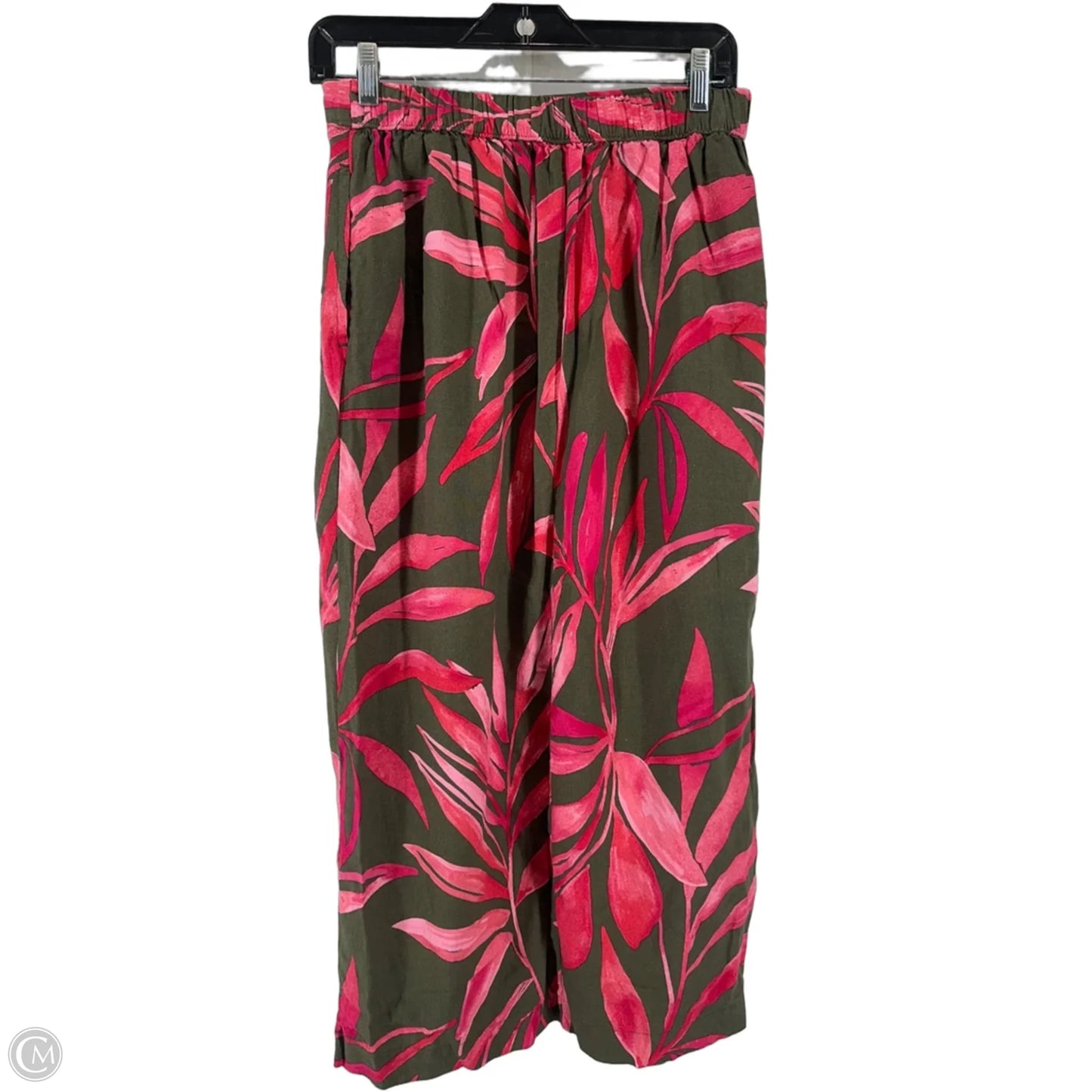 Skirt Maxi By Time And Tru In Green & Pink, Size: S