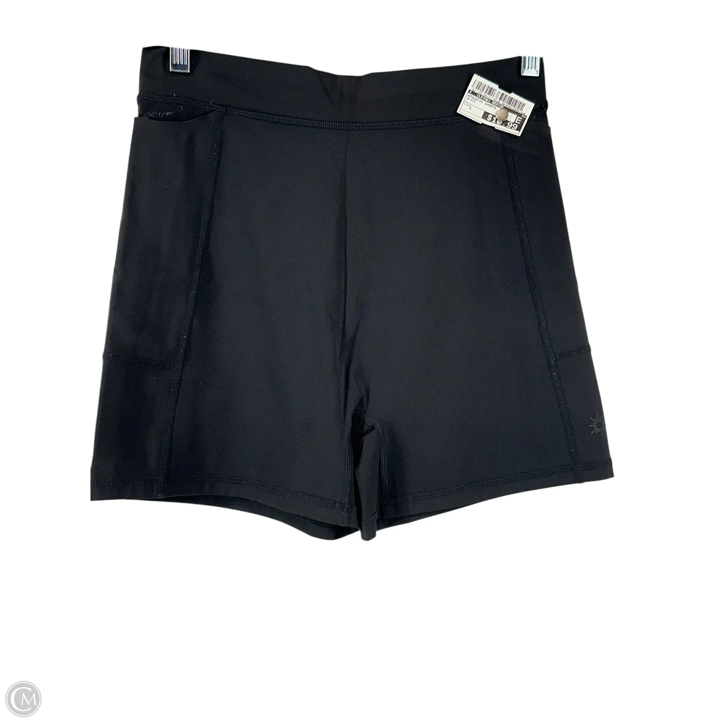 Athletic Shorts By Clothes Mentor In Black, Size: L