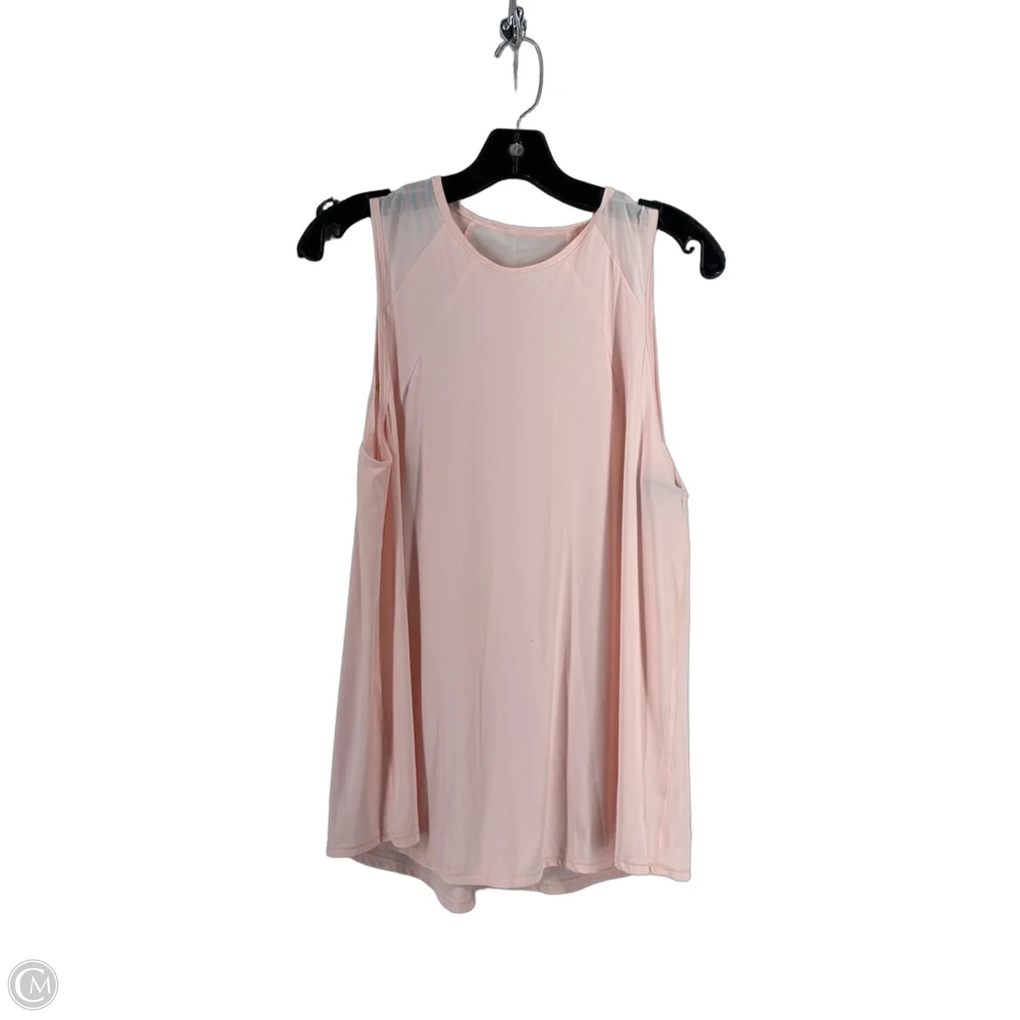 Athletic Tank Top By Lululemon In Pink, Size: L
