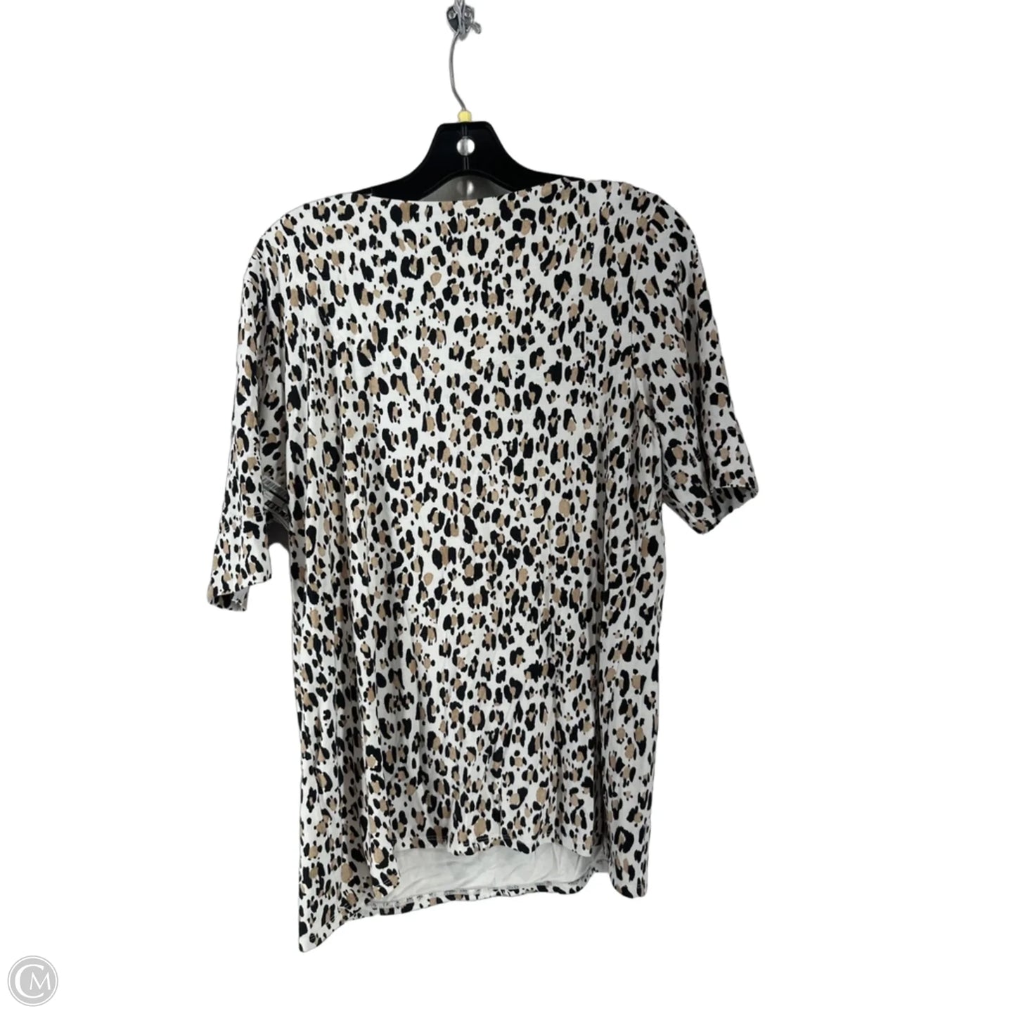 Top Long Sleeve By Chicos In Animal Print, Size: 2