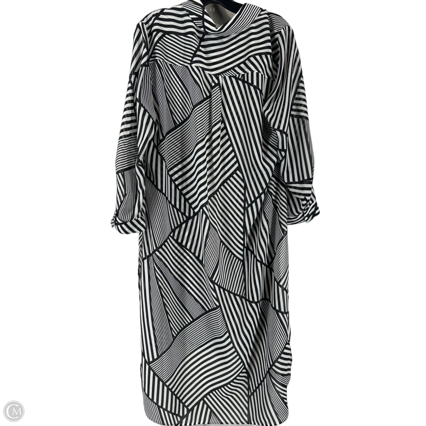 Shawl By Chicos In Striped Pattern, Size: 2