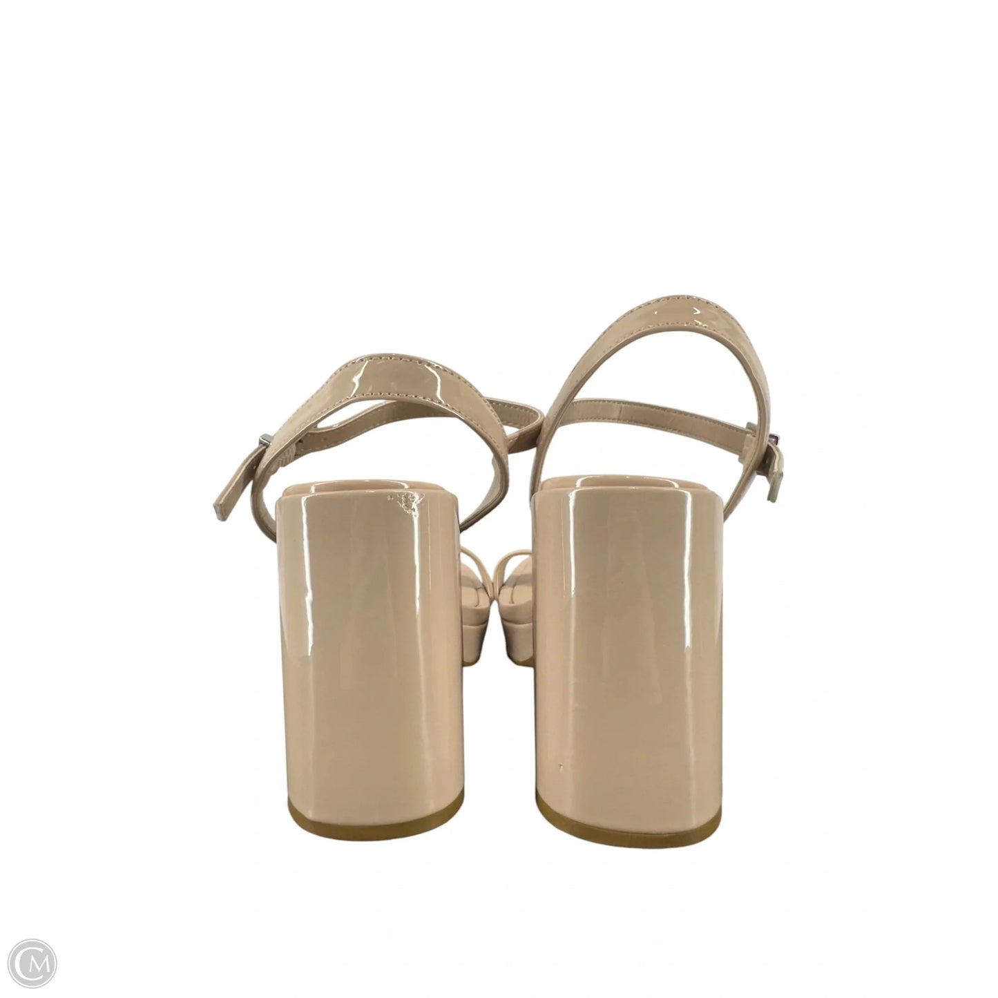 Shoes Heels Block By Mix No 6 In Beige, Size: 6