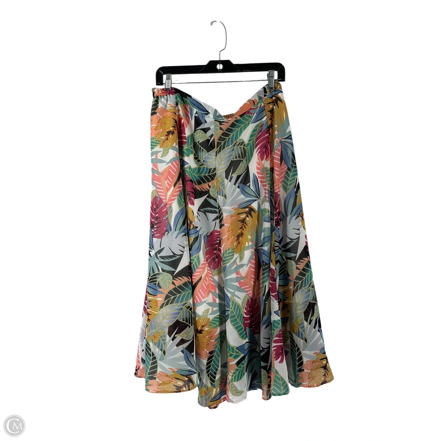 Skirt Maxi By Clothes Mentor In Floral Print, Size: Xl