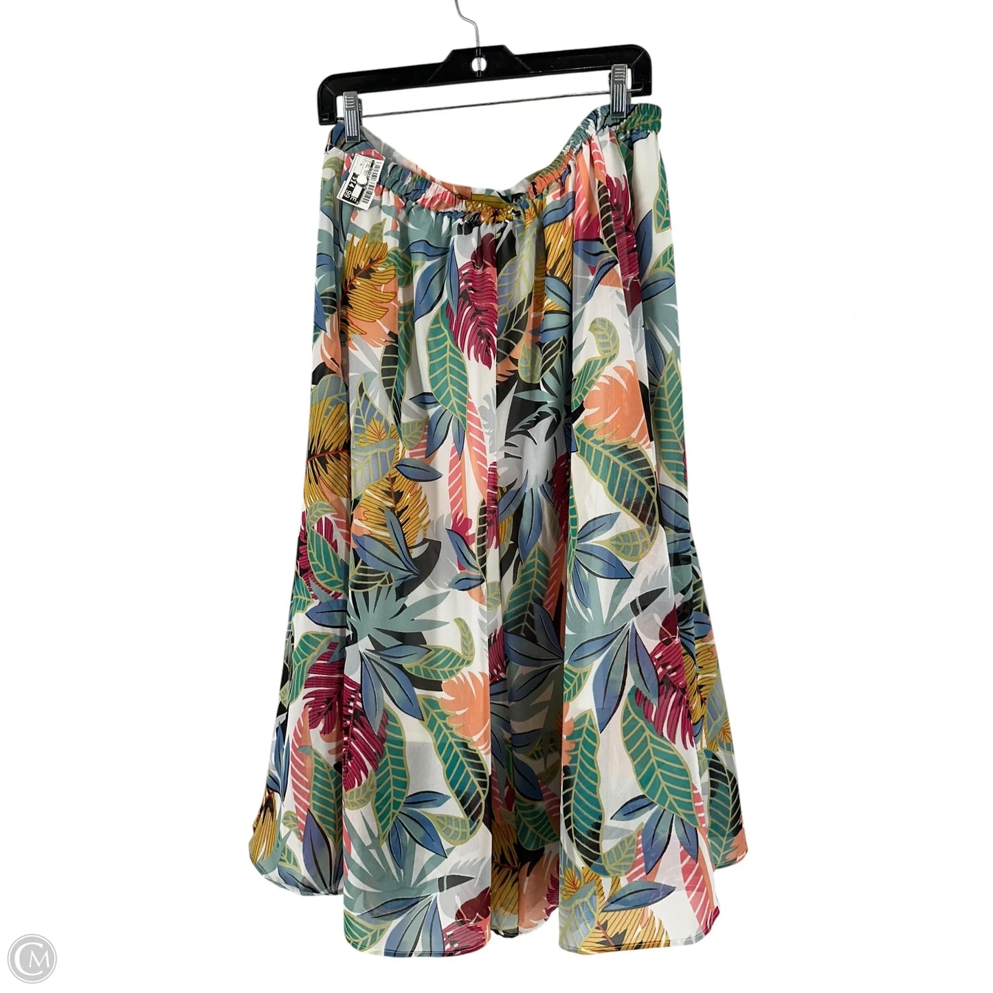 Skirt Maxi By Clothes Mentor In Floral Print, Size: Xl