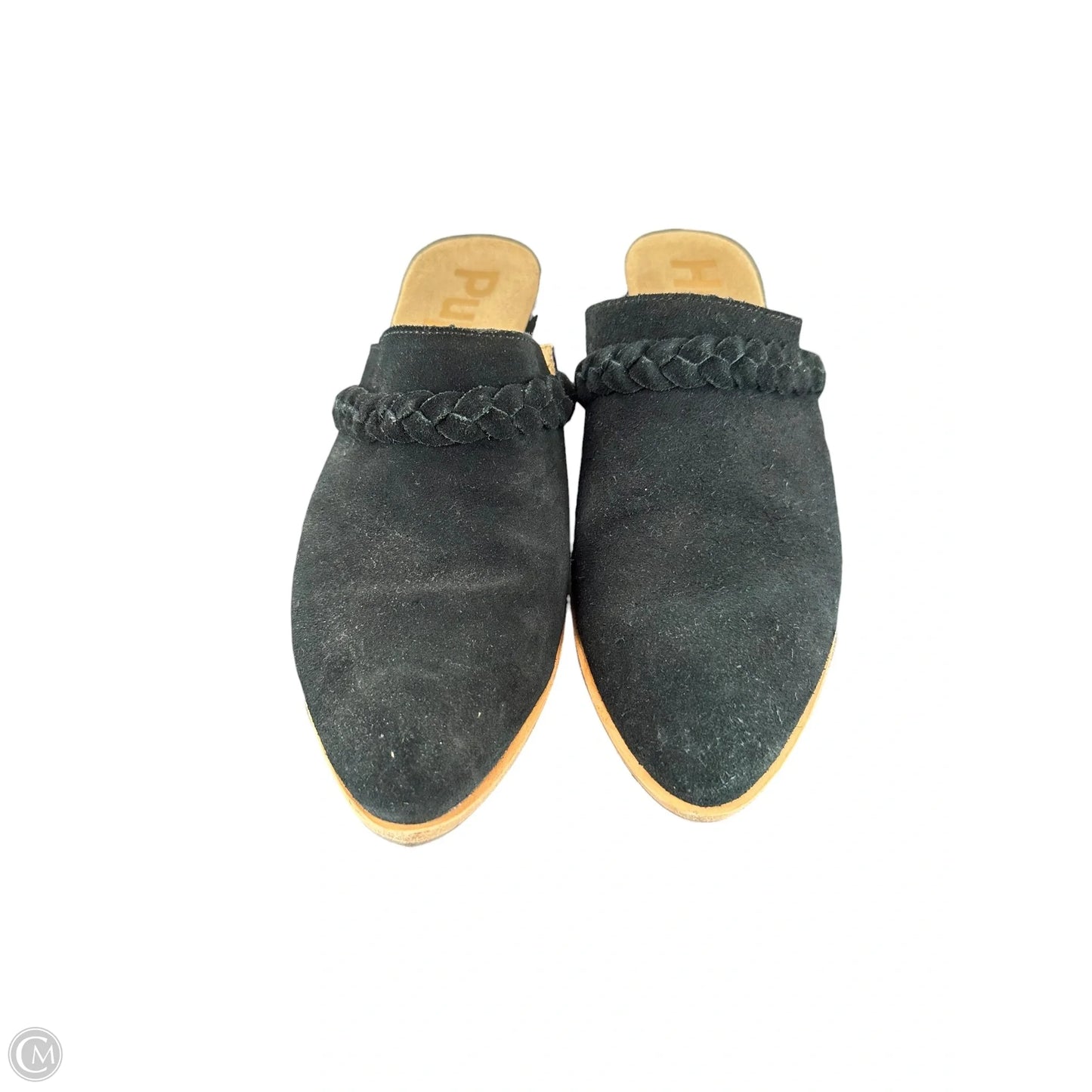 Shoes Heels Block By Hush Puppies In Black, Size: 6.5