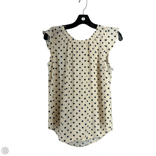 Top Sleeveless By Lc Lauren Conrad In Polkadot Pattern, Size: Xs