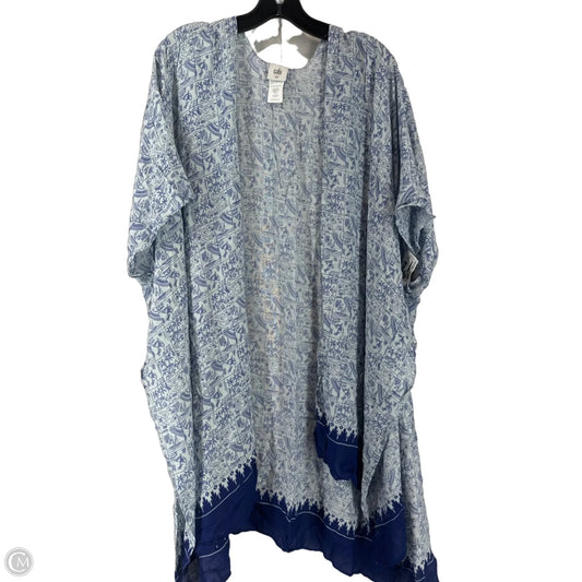 Kimono By Cabi In Blue, Size: Osfm
