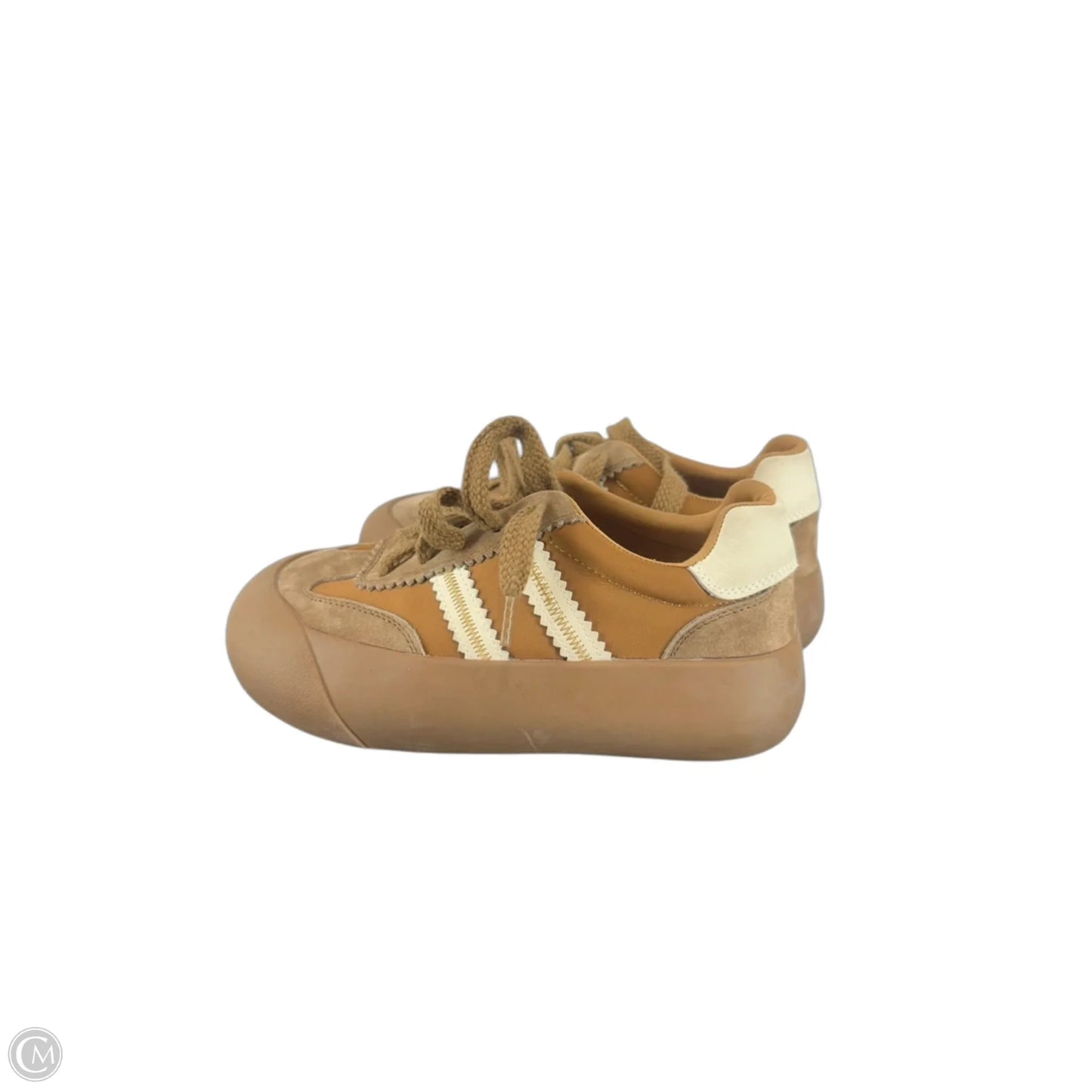 Shoes Sneakers By Clothes Mentor In Brown, Size: 5