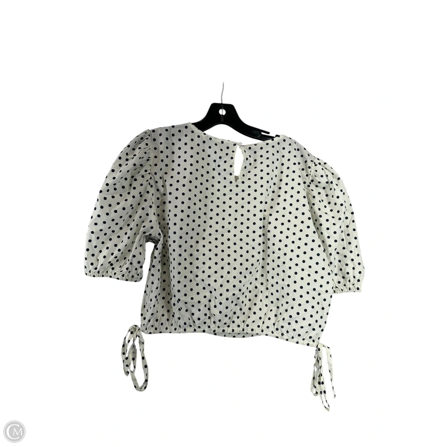 Top Short Sleeve By Vineyard Vines In Polkadot Pattern, Size: Xl