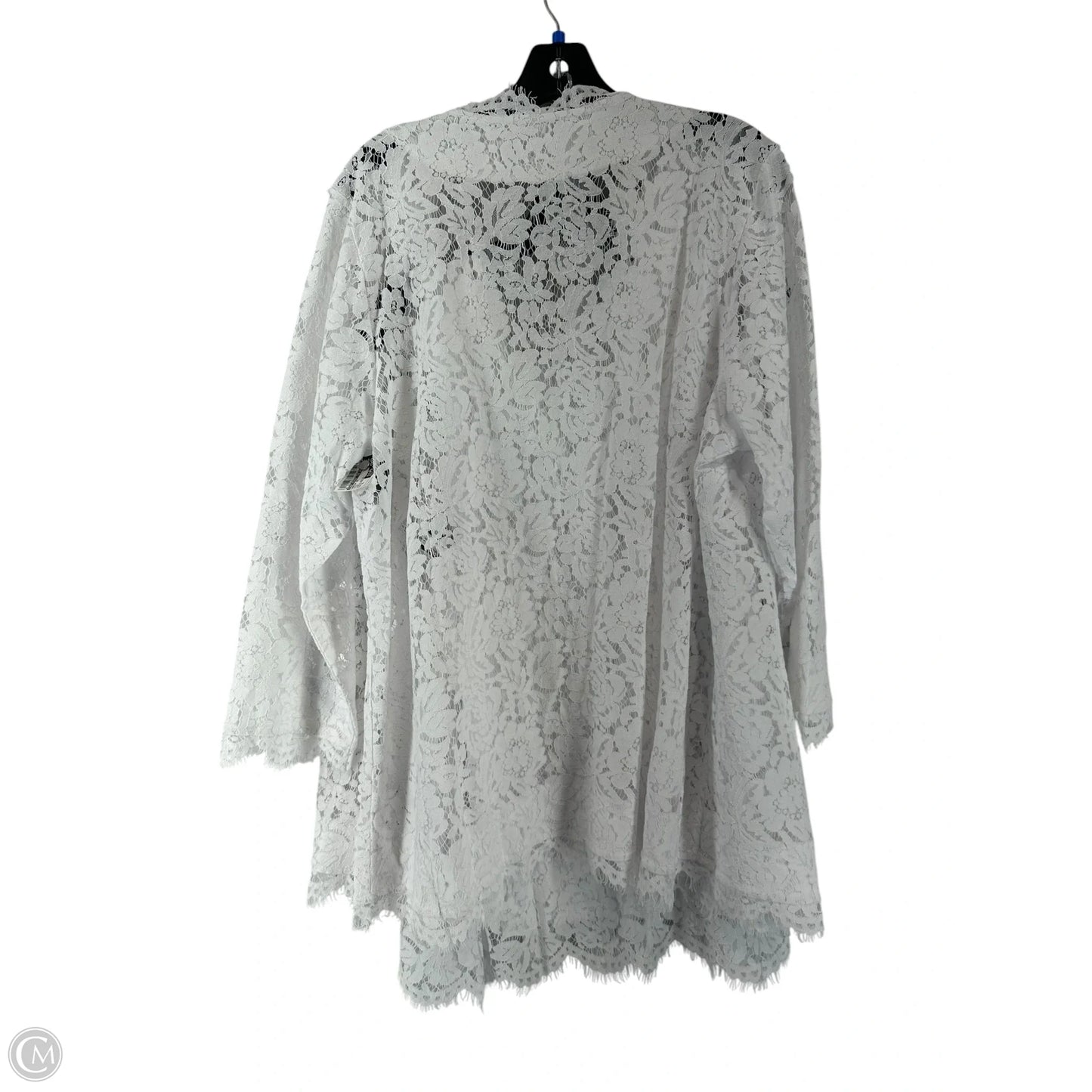 Sweater 2pc By Isaac Mizrahi Live Qvc In White, Size: Xl