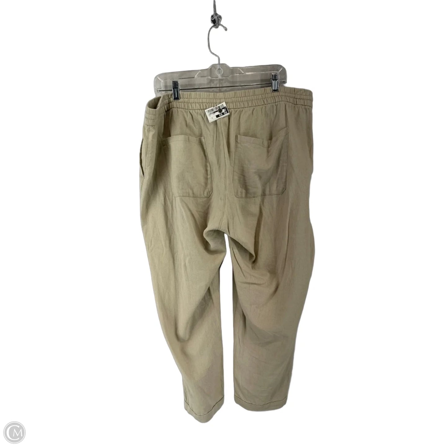 Pants Linen By Old Navy In Tan, Size: Xl