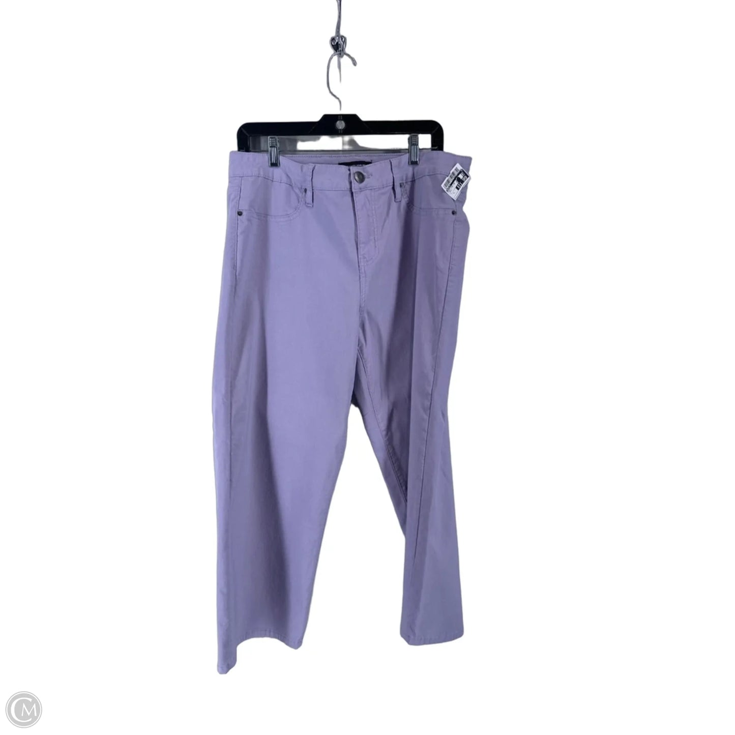 Pants Wide Leg By Royalty In Purple, Size: Xl