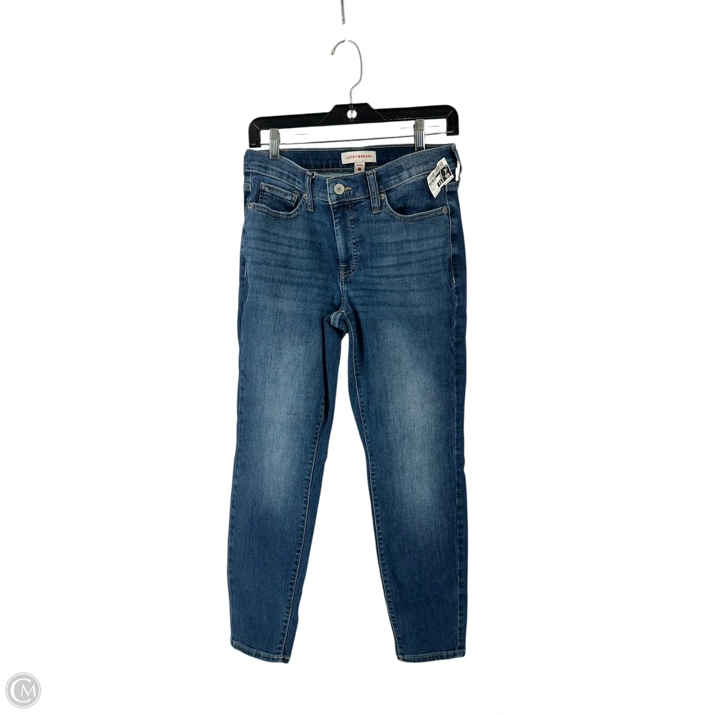 Jeans Skinny By Lucky Brand In Blue Denim, Size: 6