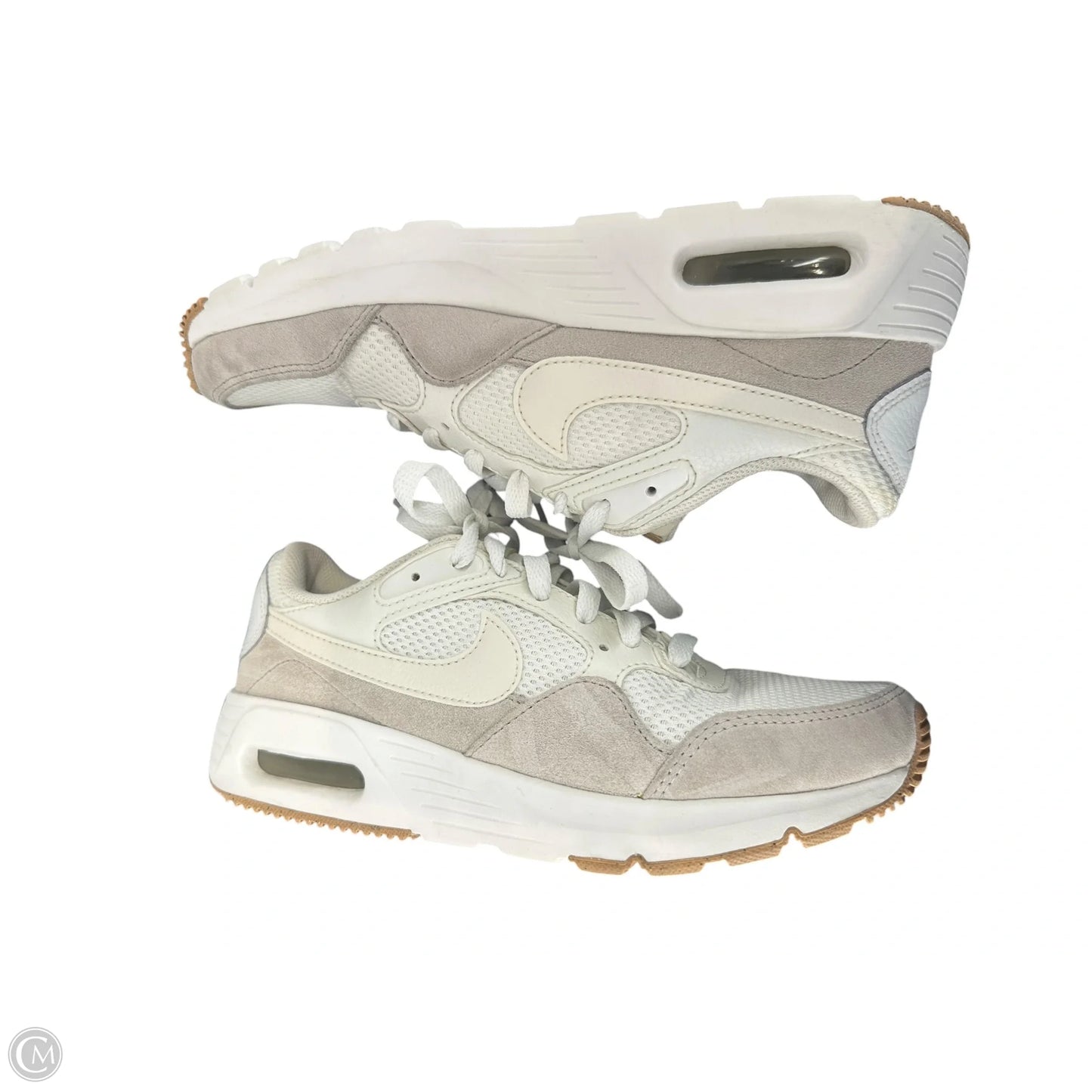 Shoes Athletic By Nike In White, Size: 7.5