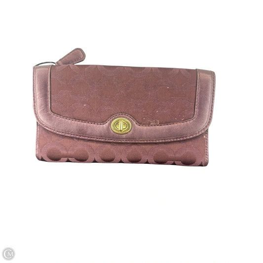 Wallet Designer By Coach, Size: Large