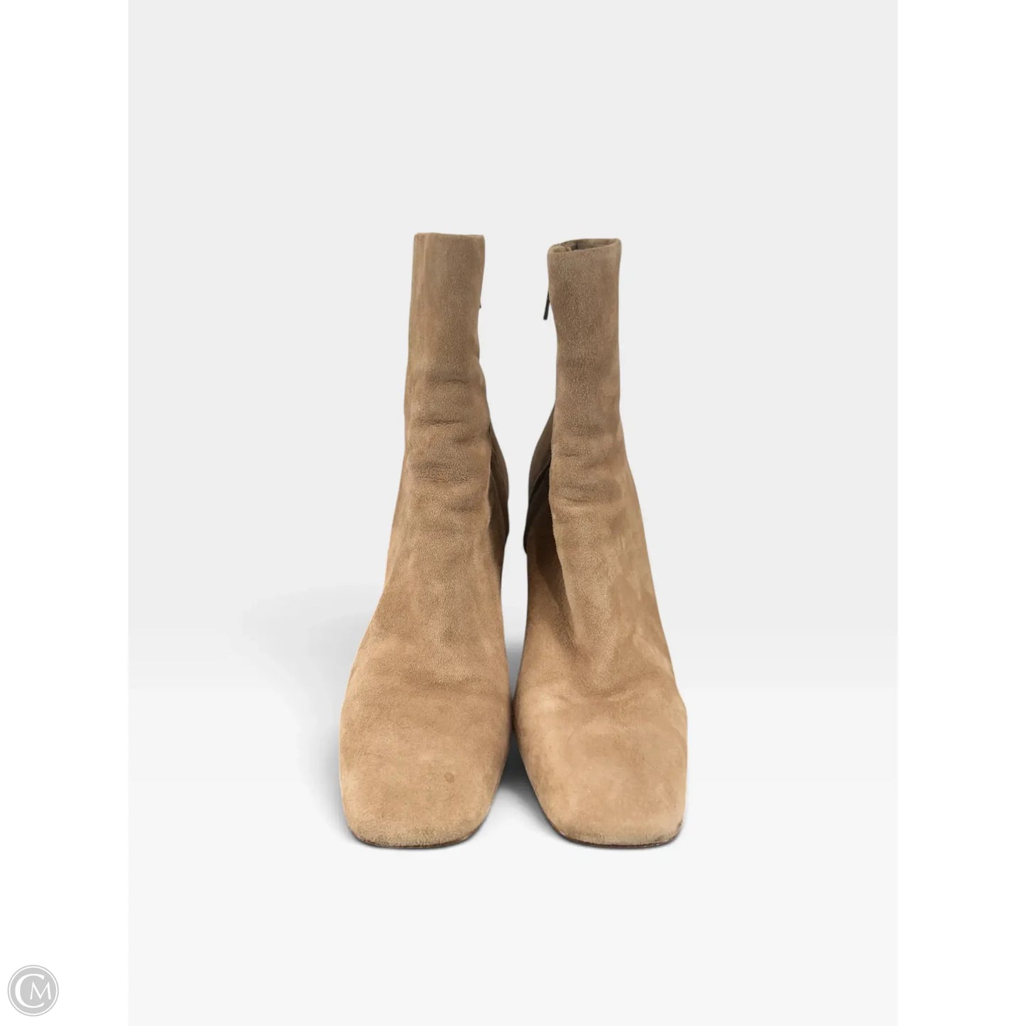 Boots Ankle Heels By Sam Edelman In Tan, Size: 9