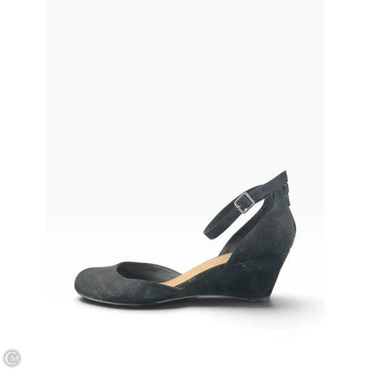 Shoes Heels Wedge By Arizona In Black, Size: 10