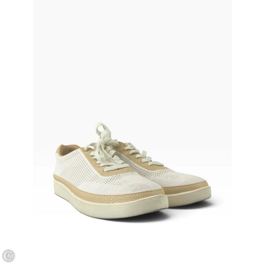 Shoes Sneakers By Vionic In Tan & White, Size: 10