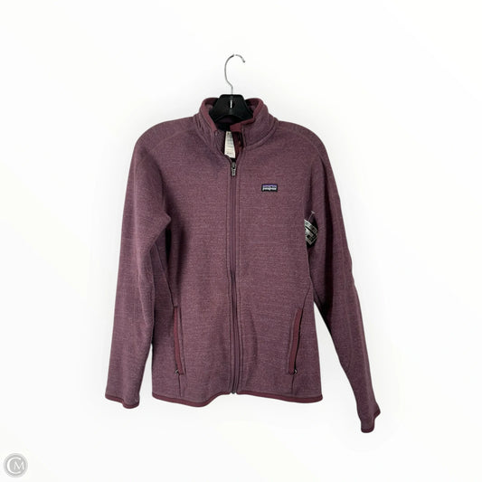 Jacket Fleece By Patagonia In Purple, Size: S