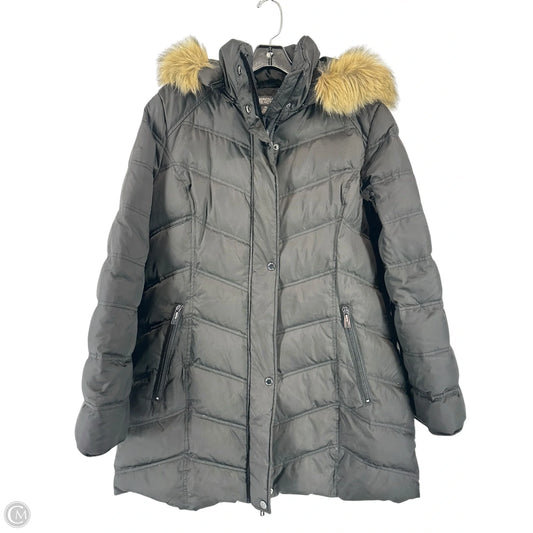 Coat Puffer & Quilted By Kenneth Cole Reaction In Black, Size: Xl
