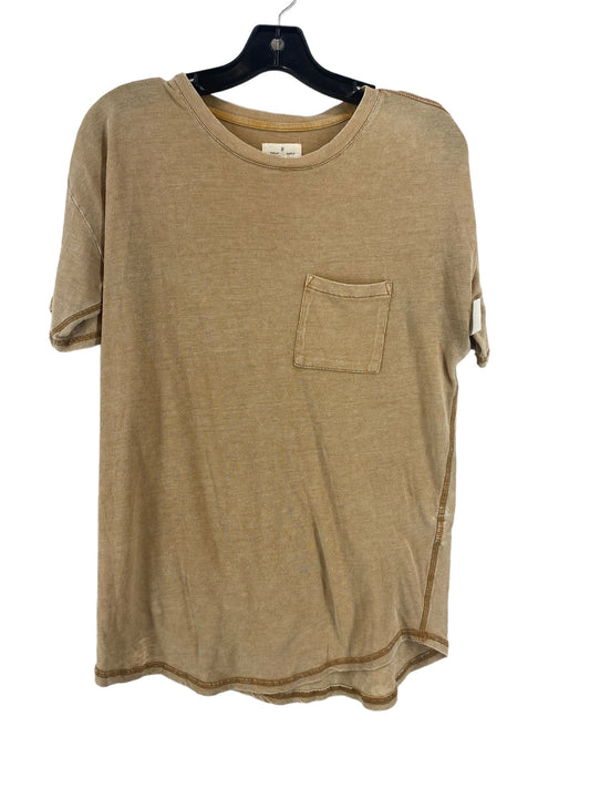 Top Short Sleeve By Thread And Supply  Size: M