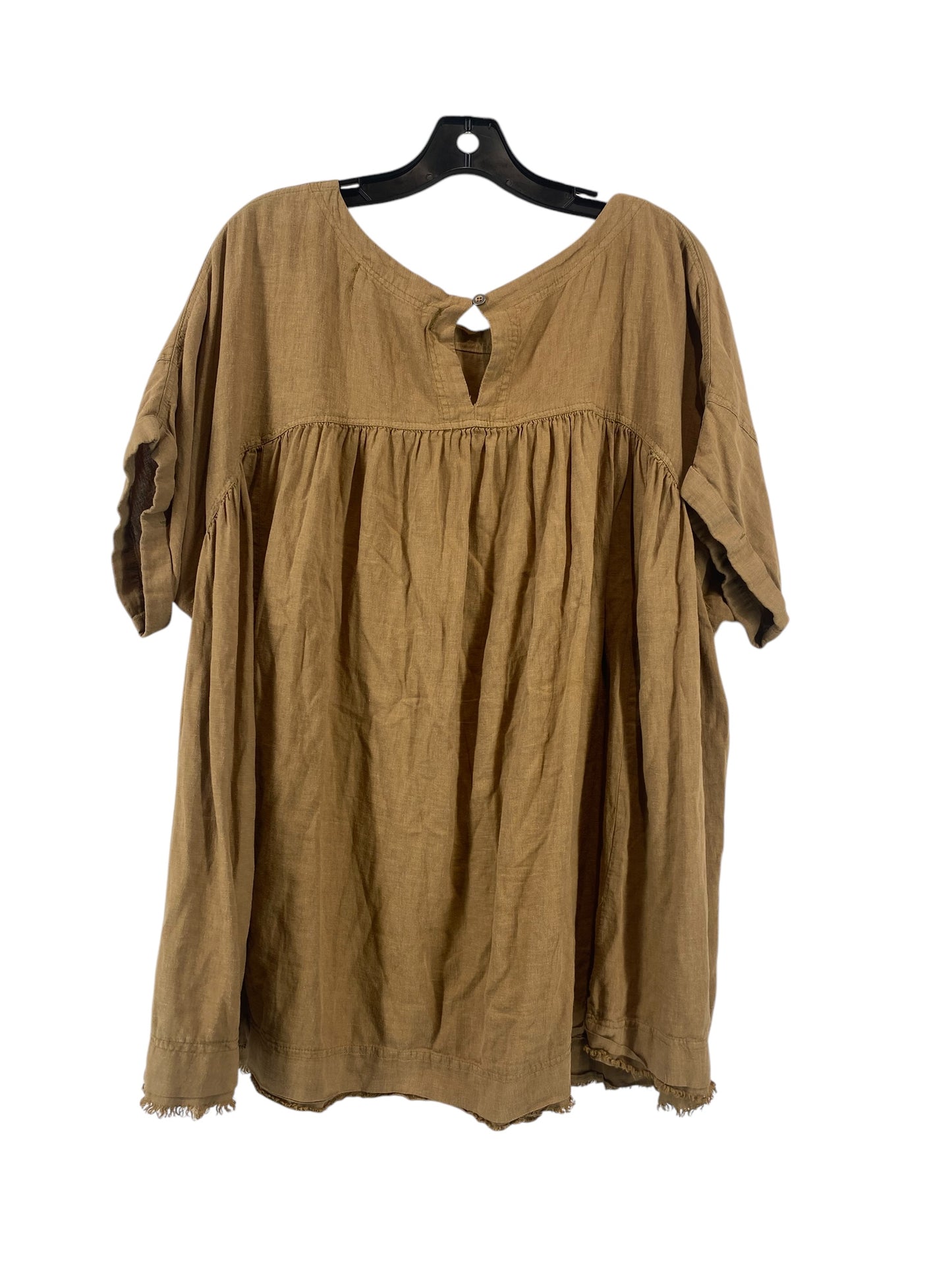 Top Long Sleeve By Free People In Bronze, Size: S