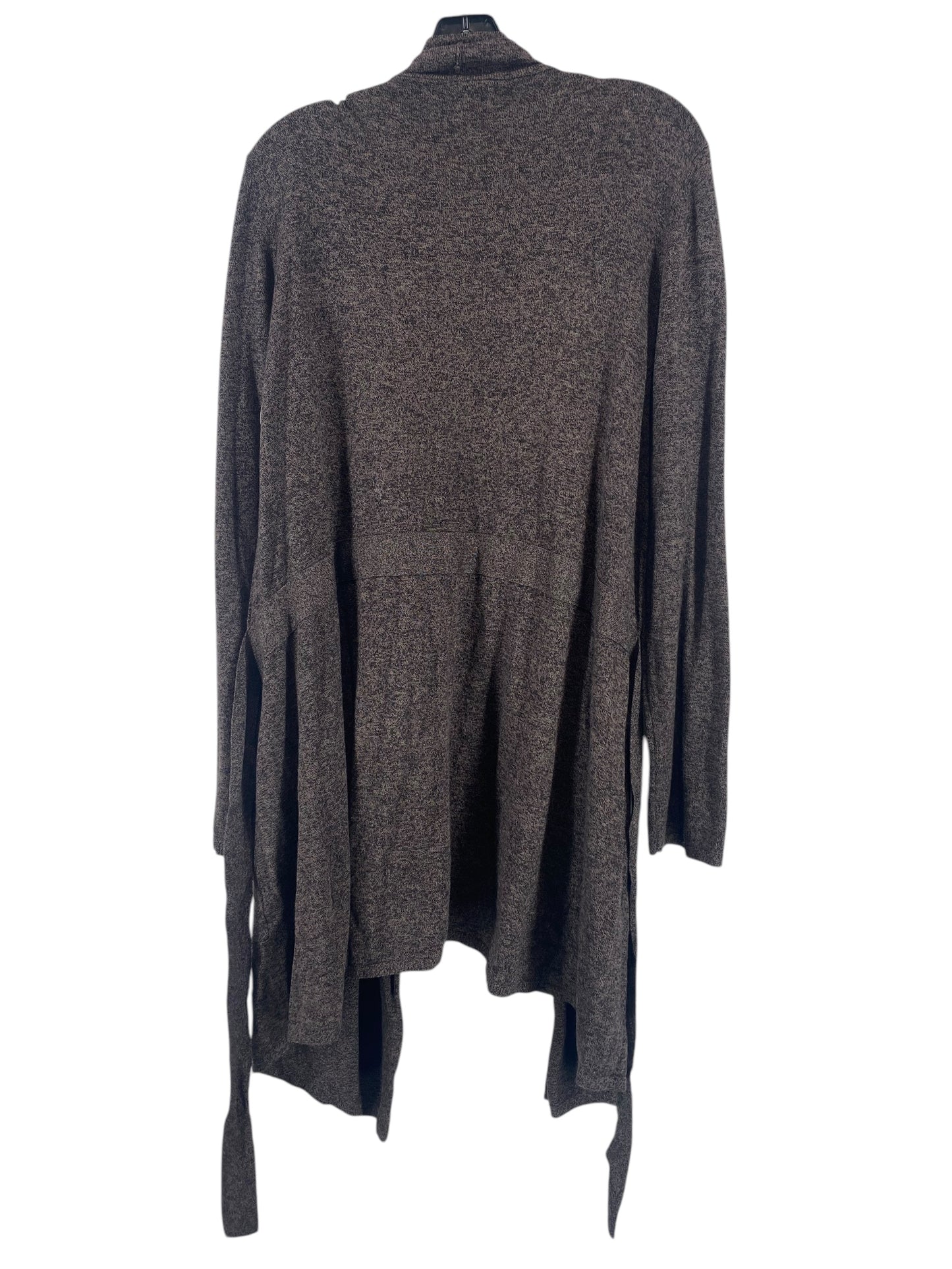 Sweater Cardigan By Apt 9 In Brown, Size: Xl