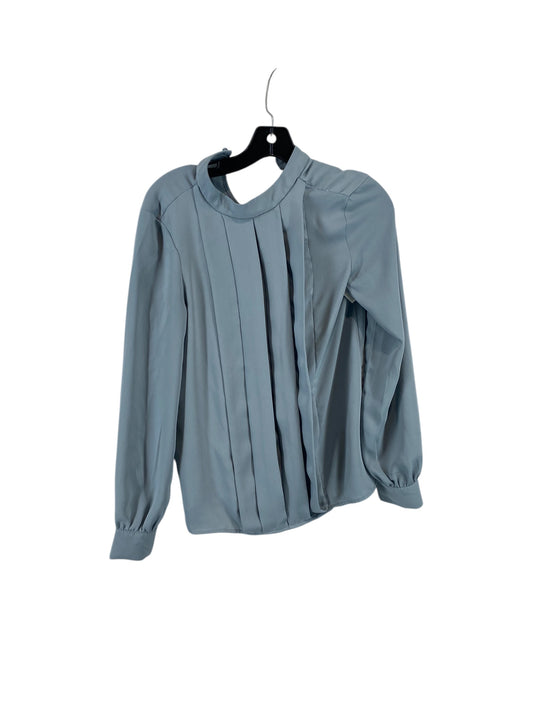 Top Long Sleeve By H&m In Blue, Size: S