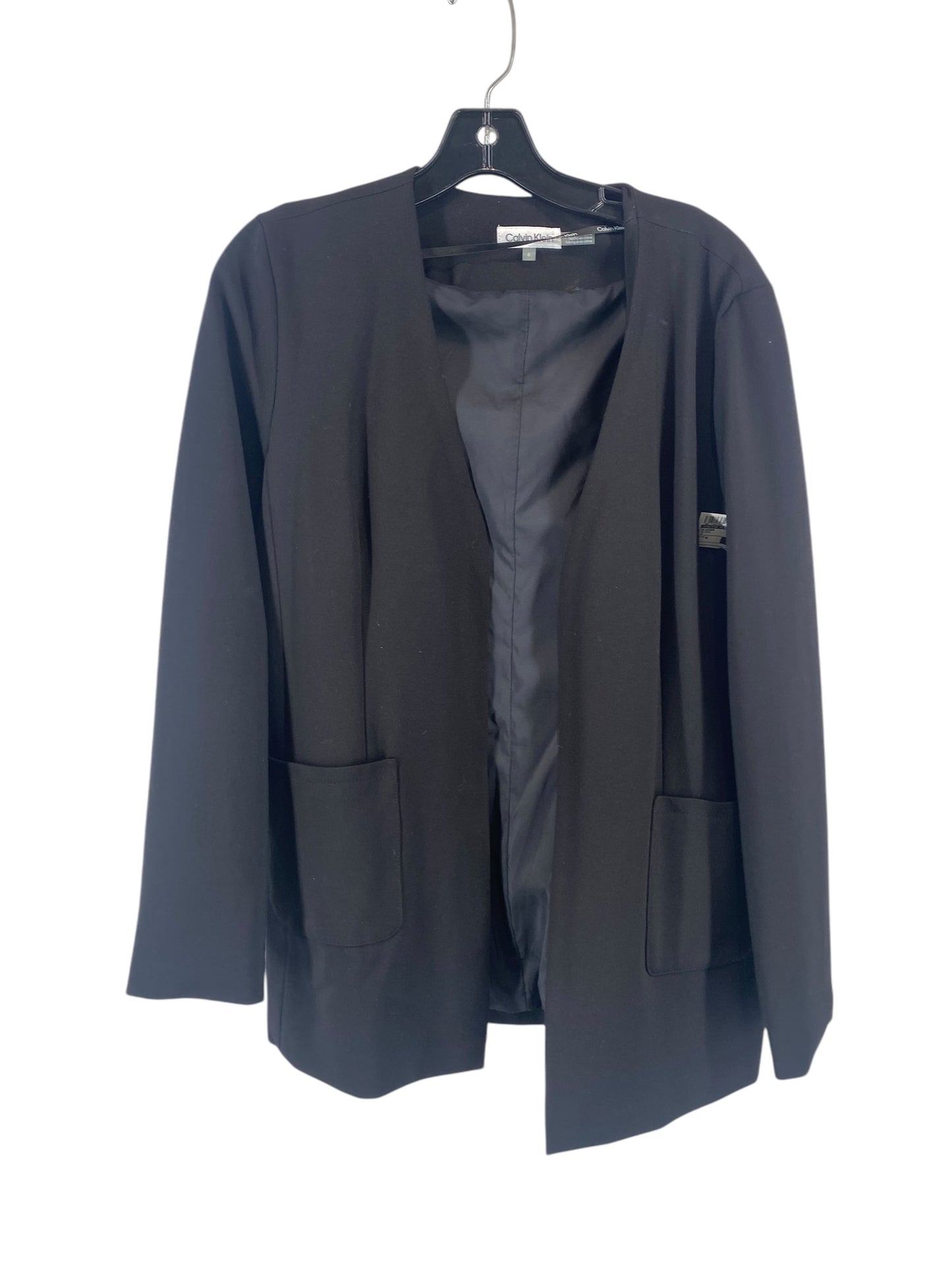 Blazer By Calvin Klein In Black, Size: 6