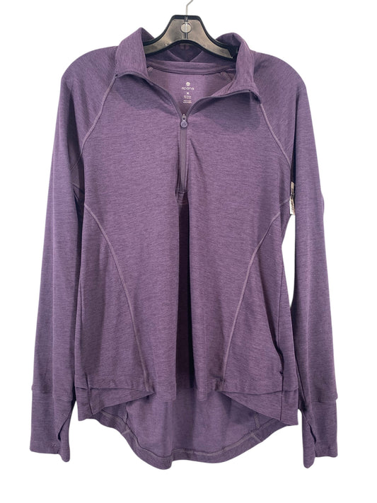 Athletic Jacket By Apana In Purple, Size: M