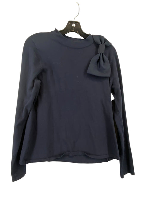 Top Long Sleeve By Ann Taylor In Blue, Size: L