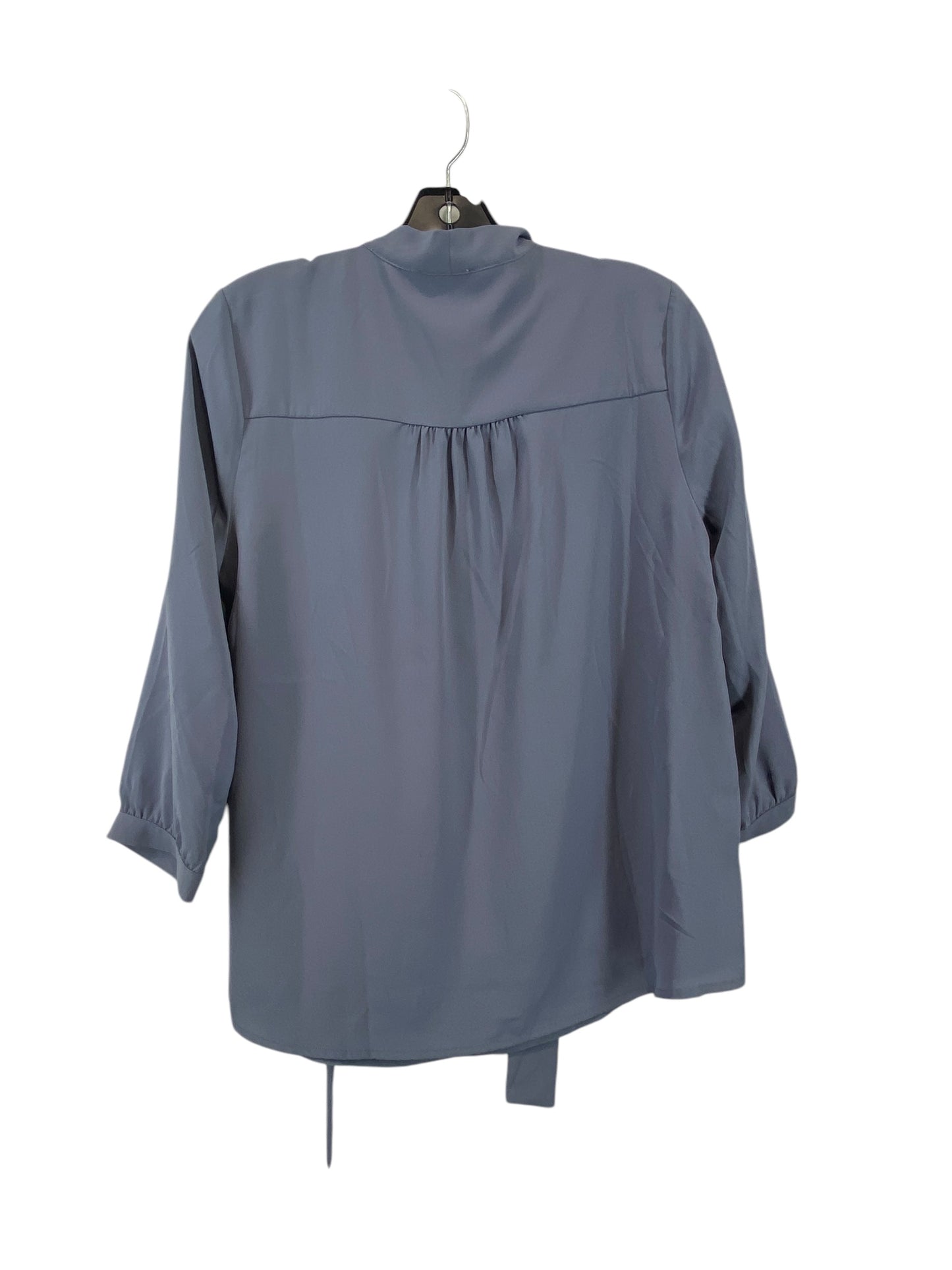 Top Long Sleeve By Monteau In Blue, Size: L