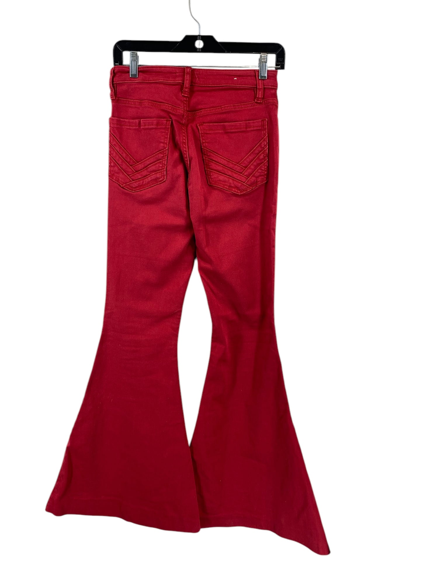 Jeans Boot Cut By Clothes Mentor In Red, Size: 26