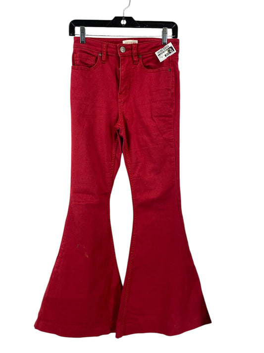 Jeans Boot Cut By Clothes Mentor In Red, Size: 26