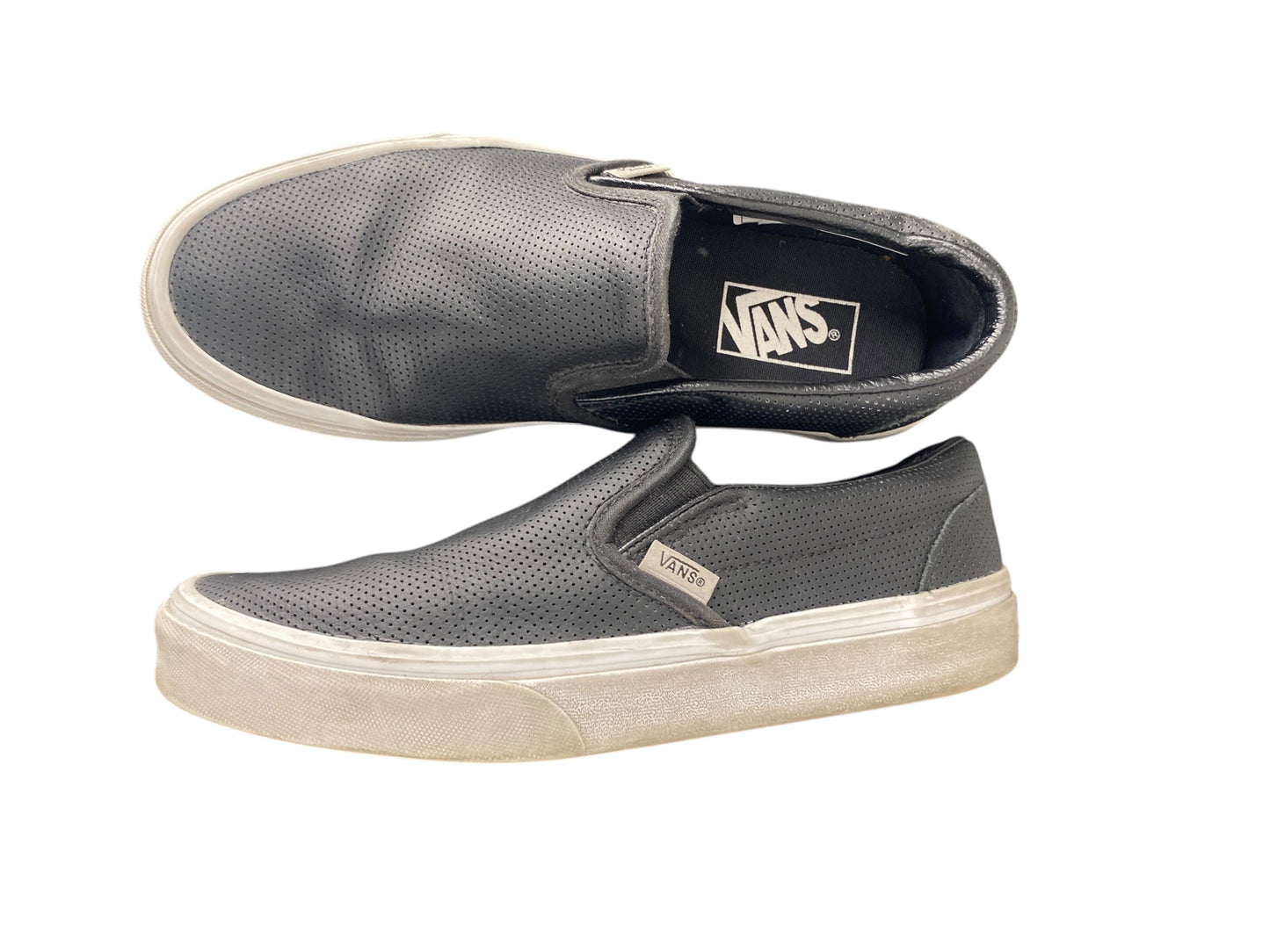 Shoes Sneakers By Vans In Black, Size: 8