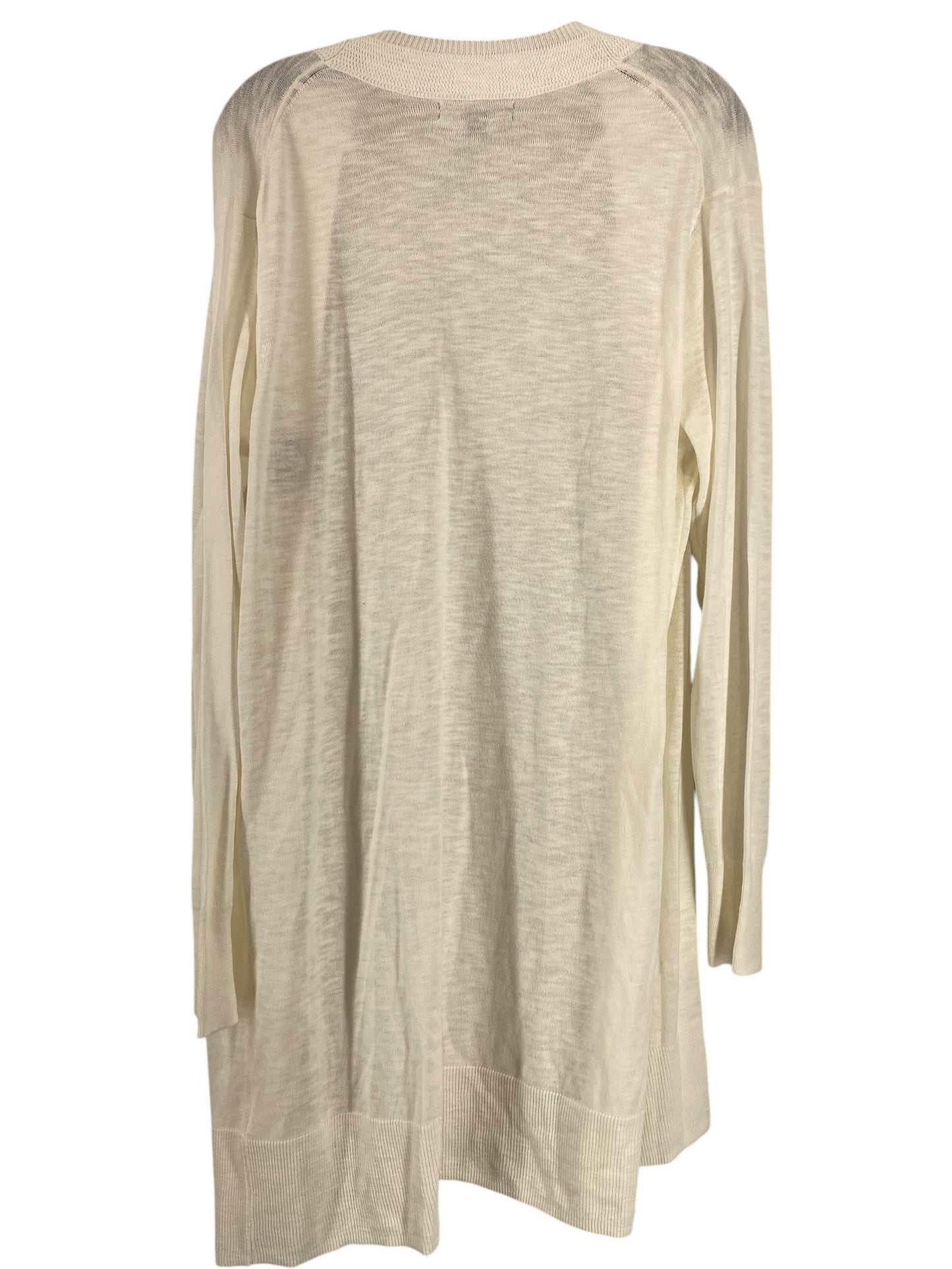 Sweater By Banana Republic In White, Size: L