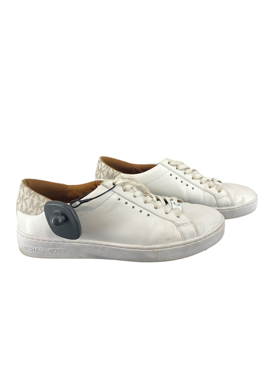 Shoes Sneakers By Michael Kors In White, Size: 8.5