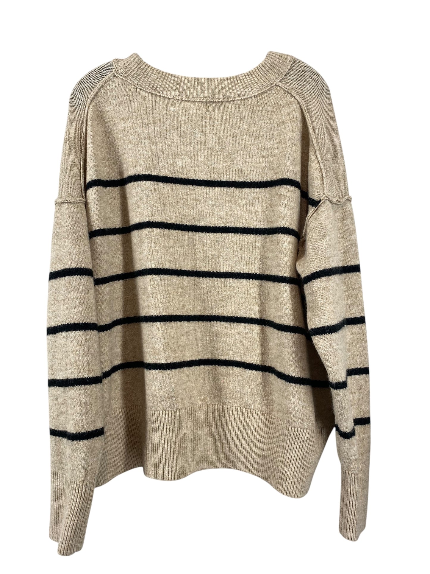 Sweater By Jessica Simpson In Striped Pattern, Size: Xl